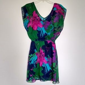 Express Lovely Floral Dress
